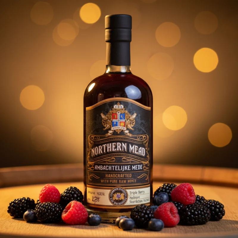 Triple Berry Mede – Honingwijn met Bessen | Northern Mead 500 ml