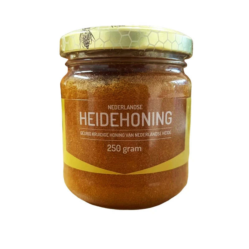 Nederlandse Heidehoning Crème – Romige Heidehoning van Nederlandse Heidevelden