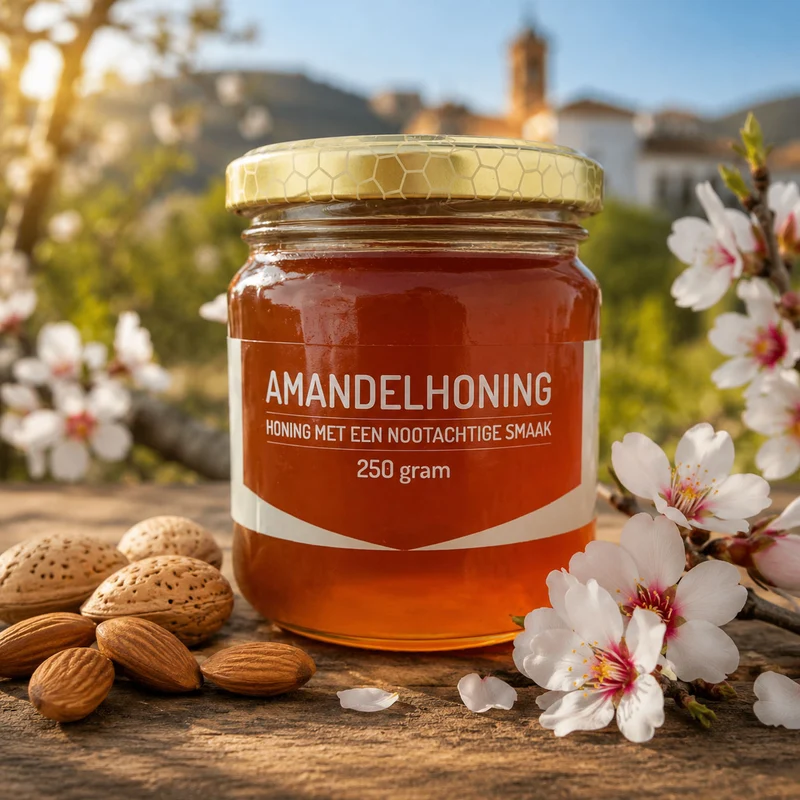Amandelhoning uit Spanje – honing met nootachtige smaak