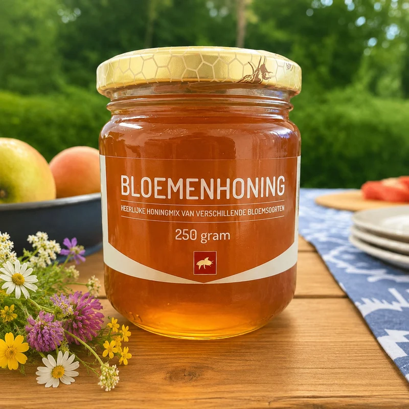 Bloemenhoning uit Estland – Zachte Imkerhoning met Bloemig Aroma