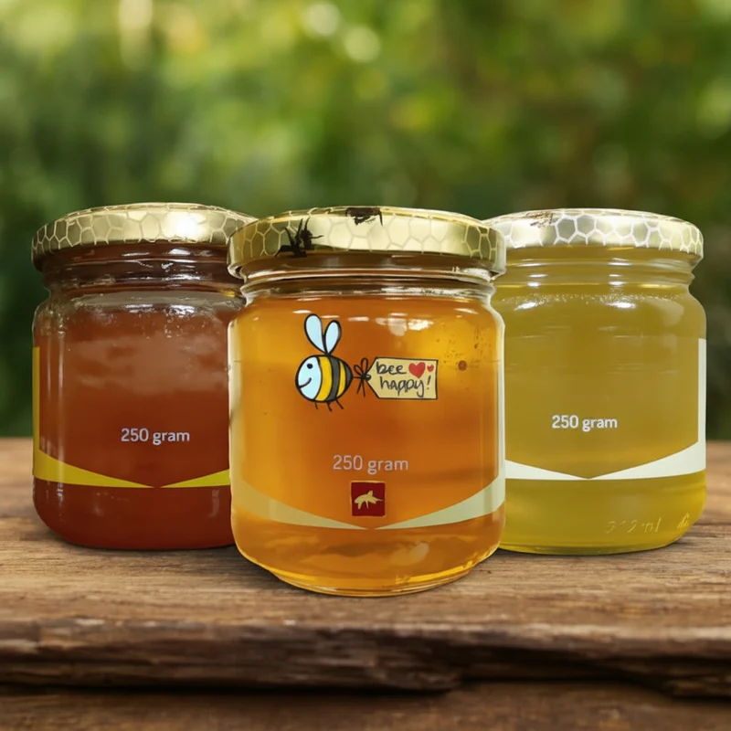Honing Proefpakket – Boshoning, Dennenhoning & Bloemenhoning 250gr