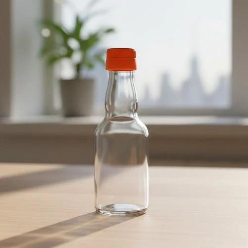 Glazen ketjap flesje 150 ml – tray 35 stuks inclusief dop