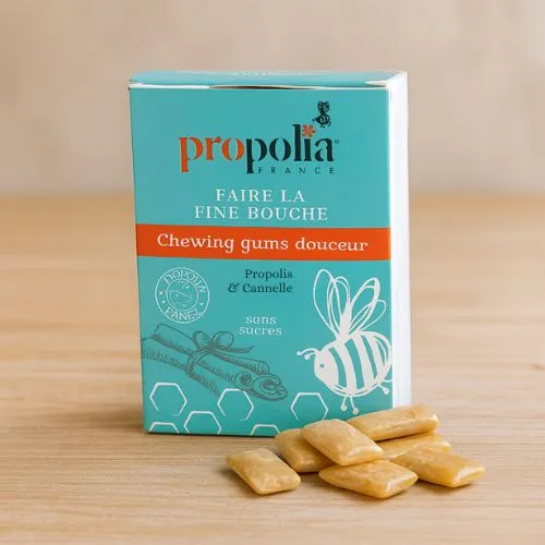 Propolis Kauwgom met Kaneel – Suikervrije Kauwgom met Franse Propolis