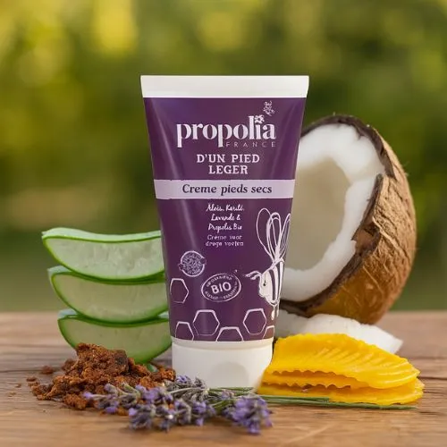 Crème voor Droge Voeten 75 ml – Voetcrème met Propolis en Lavendel