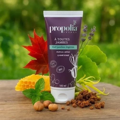 Bio Gel voor Vermoeide Benen 100 ml – Verfrissende Benengel met Propolis