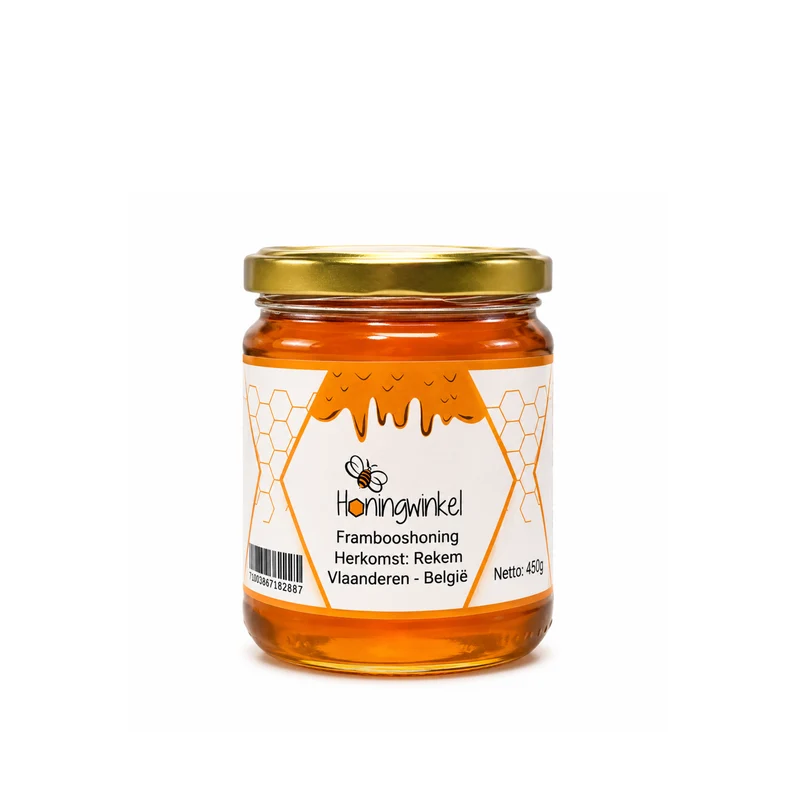 Frambooshoning 450g België Honingwinkel