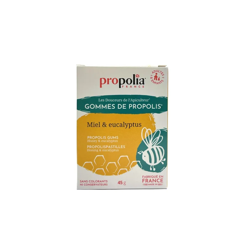 Propolis pastilles honing en eucalyptus Propolia