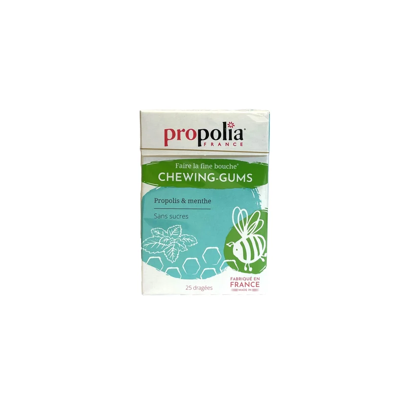Propolis en munt kauwgom 25 stuks Propolia