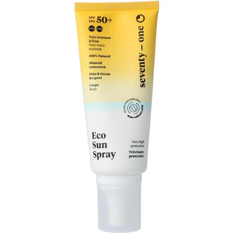 SeventyOne Percent Eco sunspray mineral SPF50 100 ml