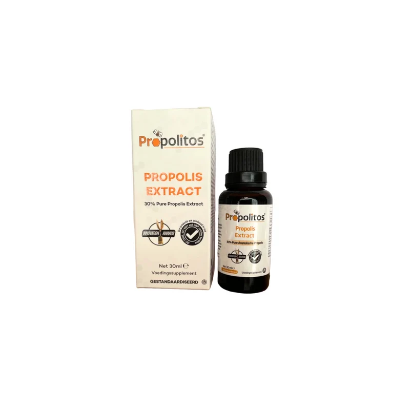 100% Propolis Extract tinctuur, 30% pure propolis 30ml Propolitos