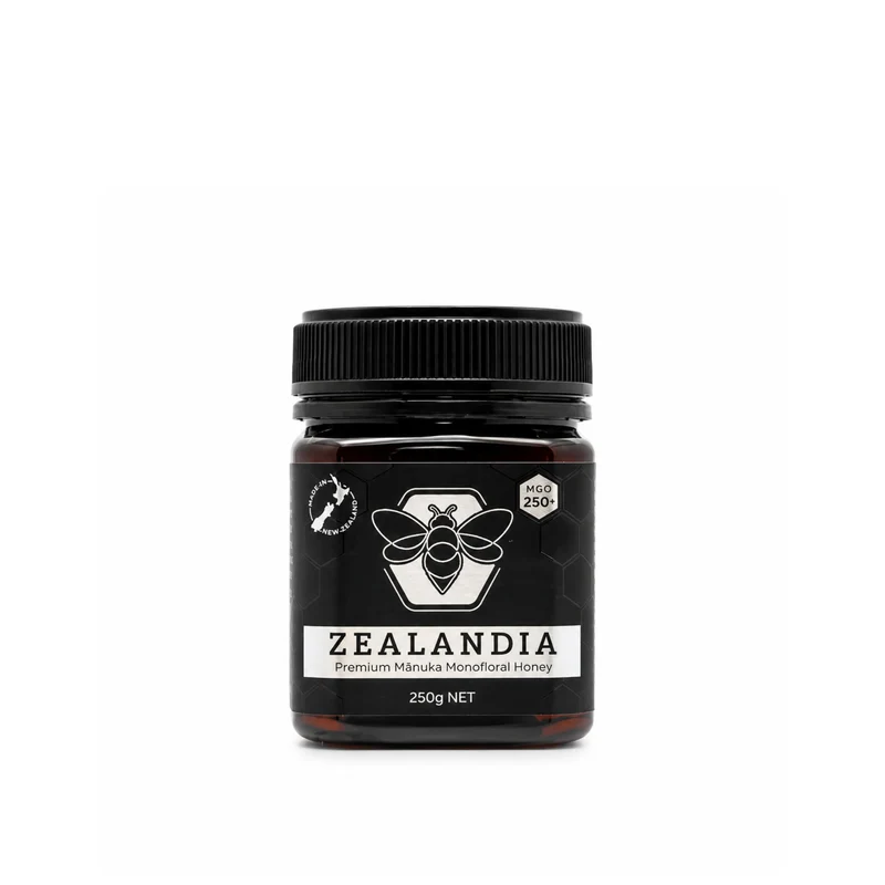 Manukahoning MGO 250+ Monofloral 250g Nieuw-Zeeland Zealandia