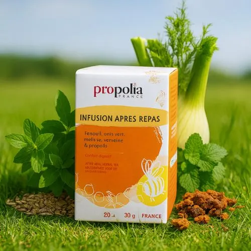 Kruidenthee met Propolis – Zachte Thee na de Maaltijd