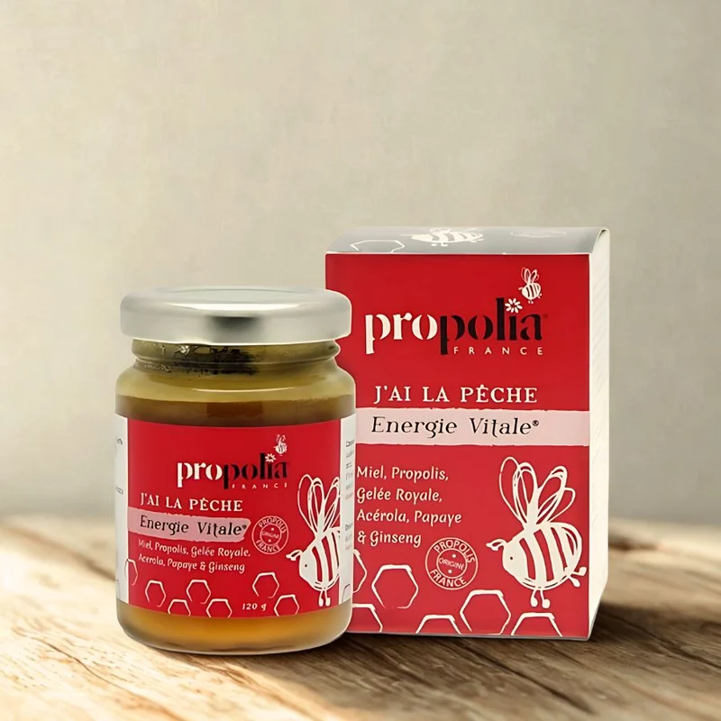 Energie Vitale met Honing – Propolis & Ginseng 120g