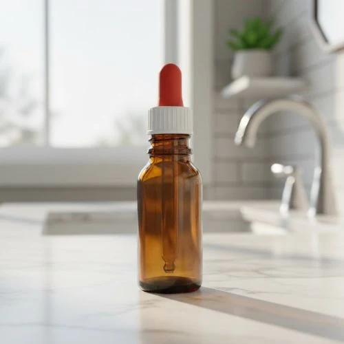 Pipetflesje 20 ml – glazen druppelflesjes per tray van 34 stuks