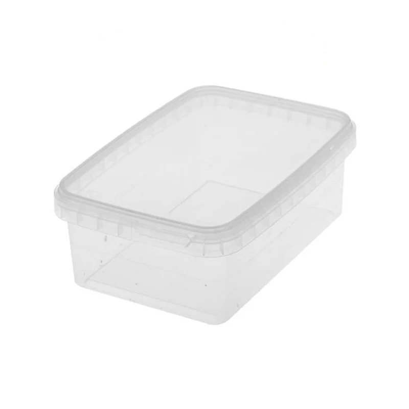 Luxe bakjes 270ml – transparante voedselbakjes met deksel