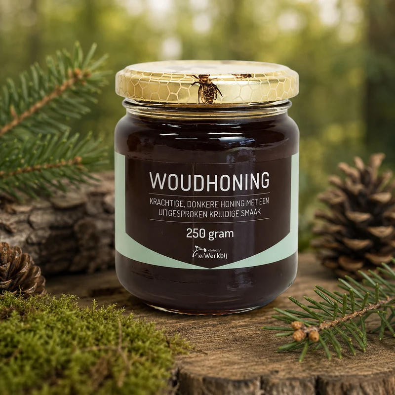 Woudhoning - Donkere honing met kruidige smaak