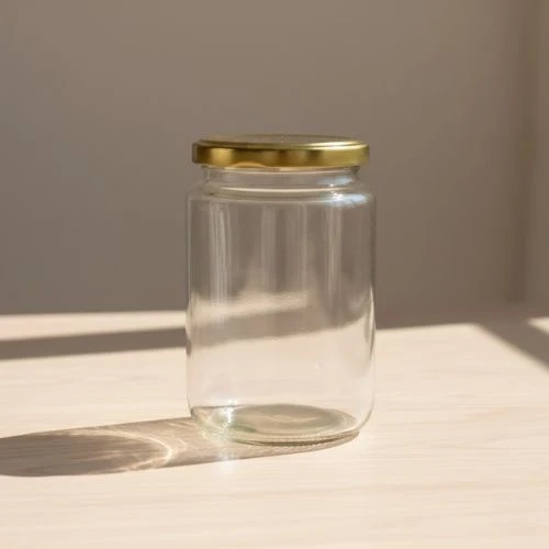 Glazen pot rond 720 ml – grote glazen pot per tray van 12 stuks