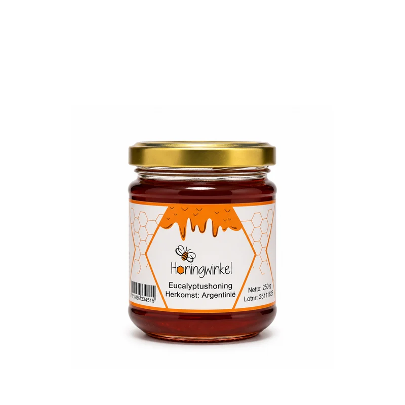 Eucalyptushoning 250g Argentinië Honingwinkel (vloeibaar)