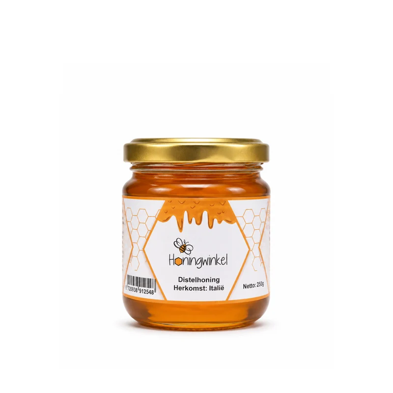 Distelhoning 250g Italië Honingwinkel (vloeibaar)