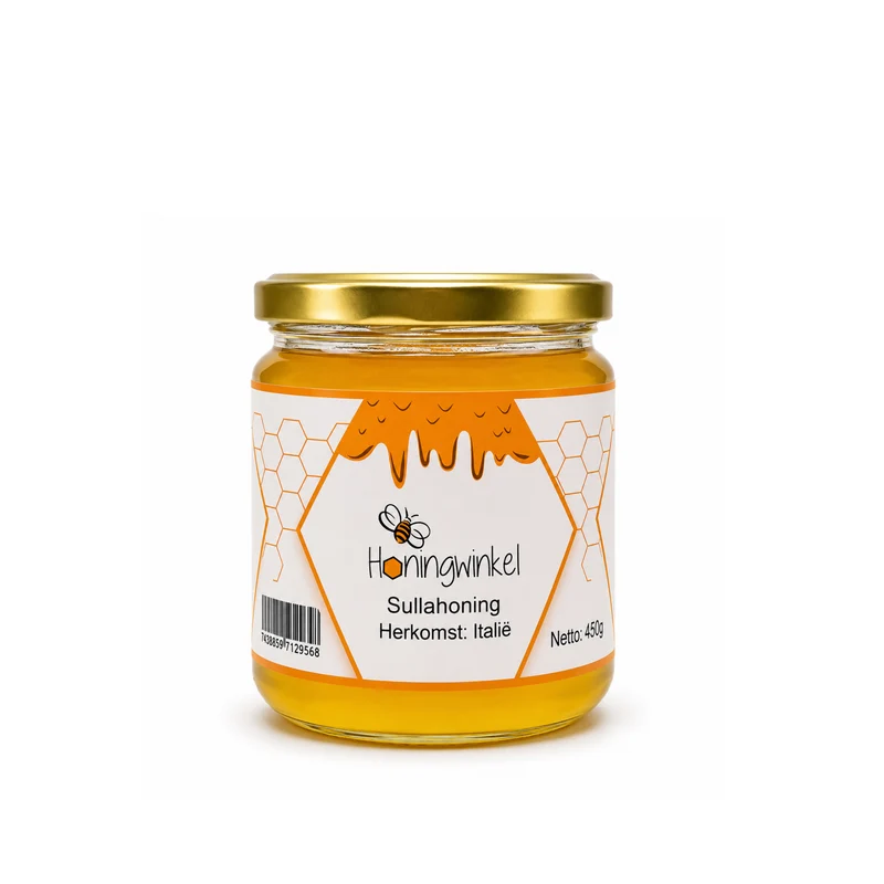 Sullahoning 450g Italië Honingwinkel (vloeibaar)