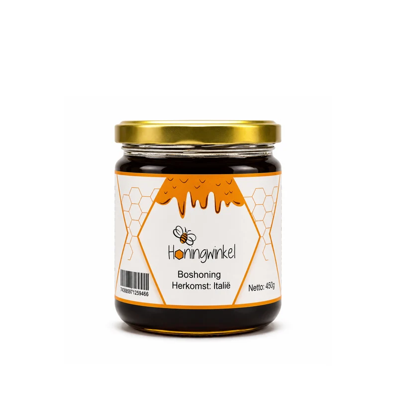 Boshoning 450g Italië Honingwinkel (vloeibaar)