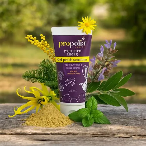 Bio Gel voor Gevoelige Voeten met Propolis – Verfrissende Voetverzorging