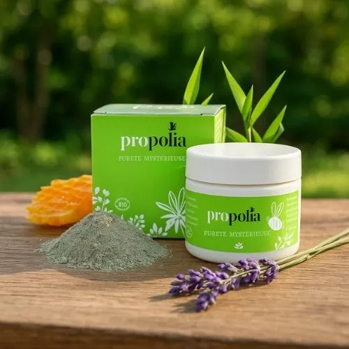 Gezichtsmasker met Honing en Propolis – Pureté Mystérieuse® | Propolia
