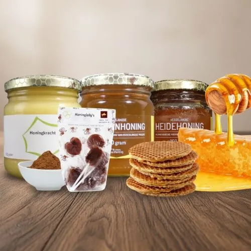 Cadeaupakket Honing – Luxe Geschenkset met Honing & Delicatessen