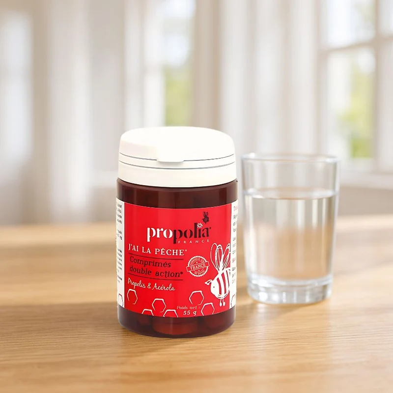 Propolis Tabletten met Vitamine C (Acerola) | Propolia Double Action