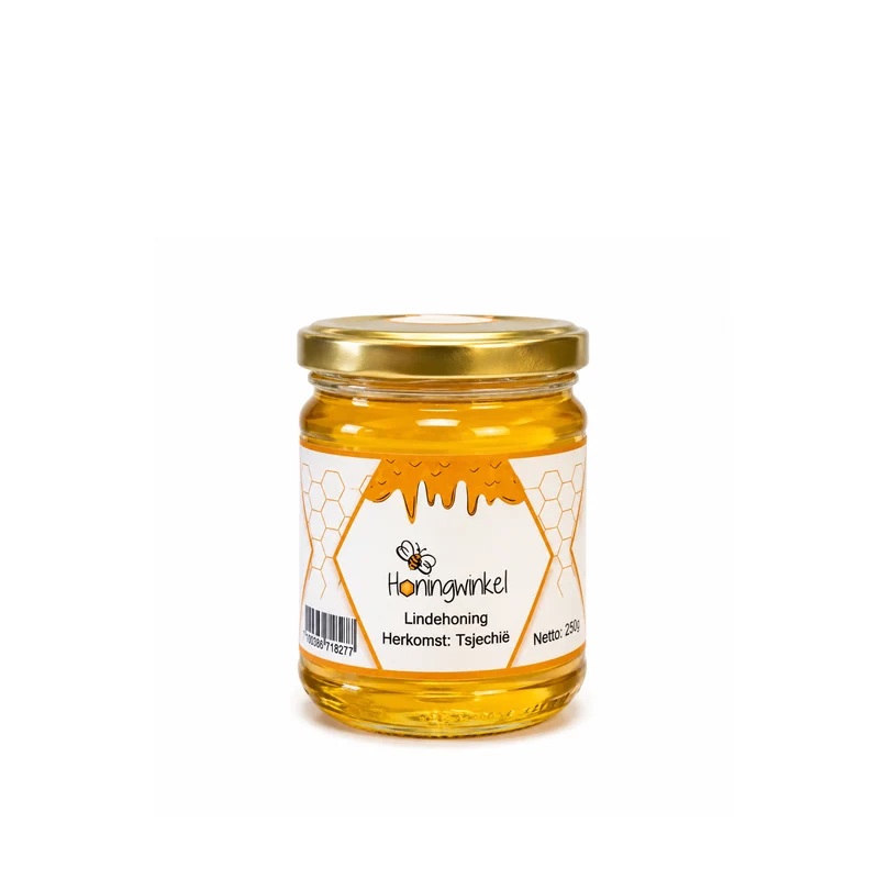 Lindehoning 250g Tsjechië Honingwinkel (vloeibaar)