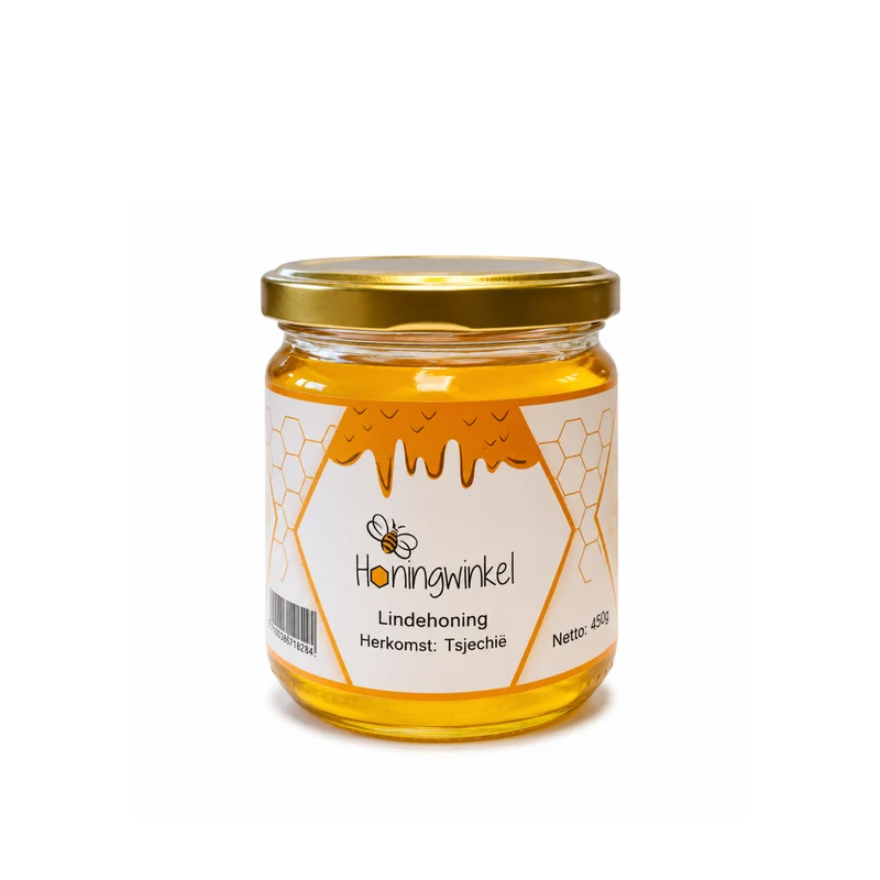 Lindehoning 450g Tsjechië Honingwinkel (vloeibaar)