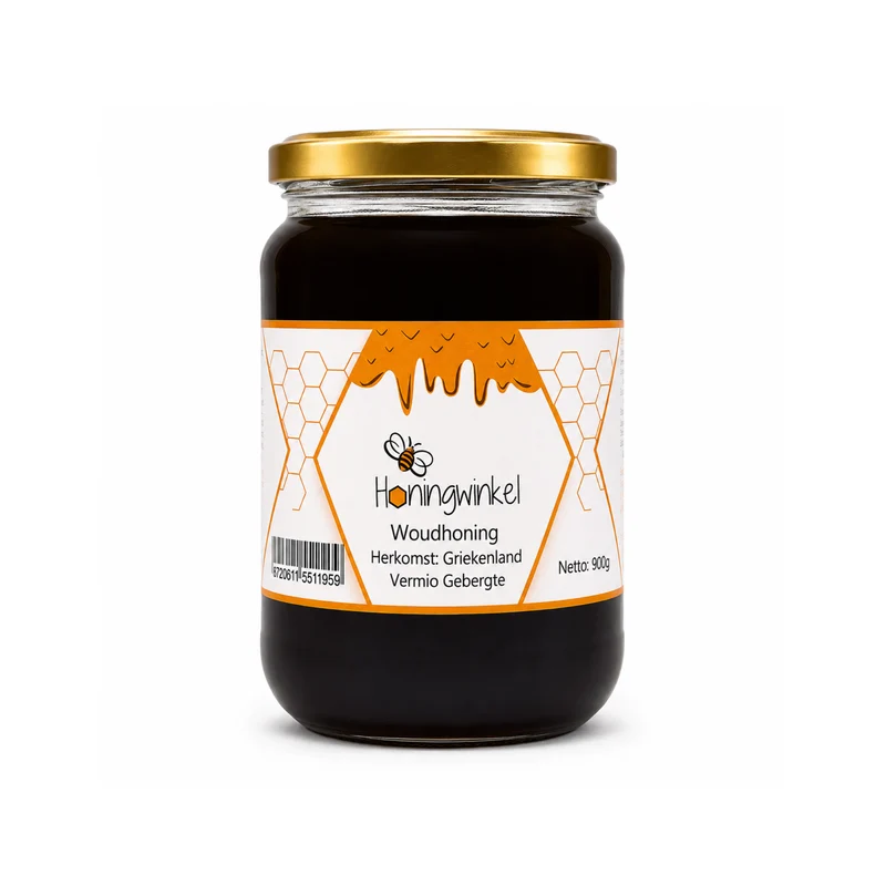 Woudhoning 900g Griekenland Honingwinkel (vloeibaar)