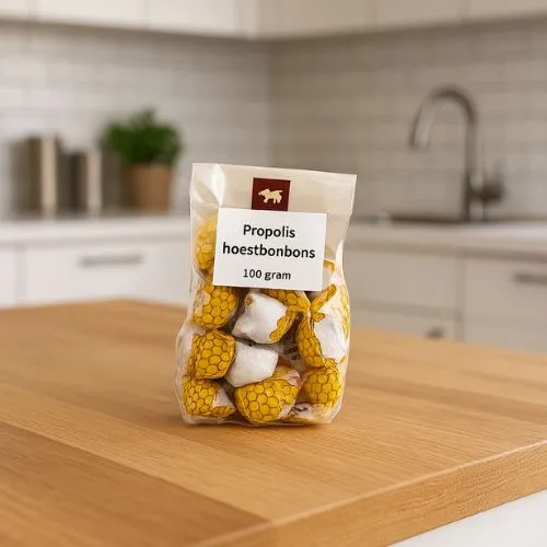 Propolis Hoestbonbons met Honing – Klassieke Honingsnoepjes
