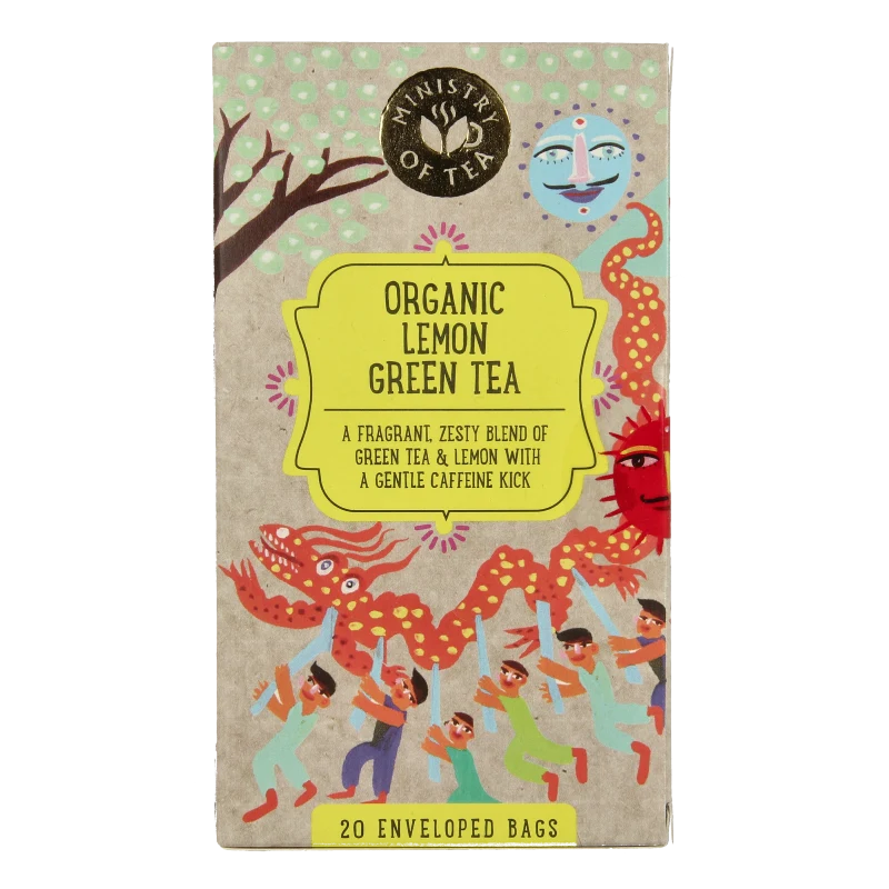 Ministry Of Tea Lemon green tea bio 20 zakjes