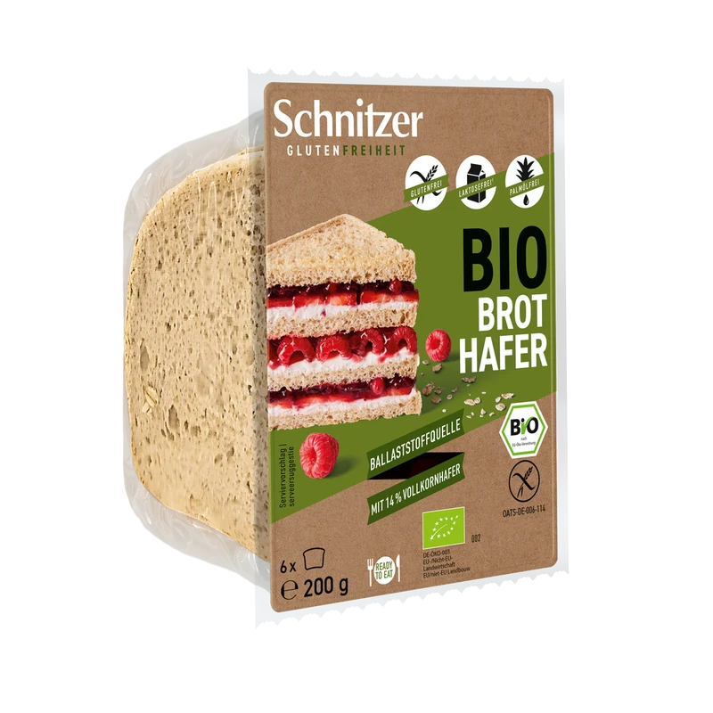 Schnitzer Bio Brood Haver Gesneden 200 gram