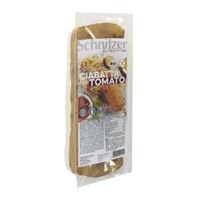 Schnitzer Ciabatta Tomato 180 gram