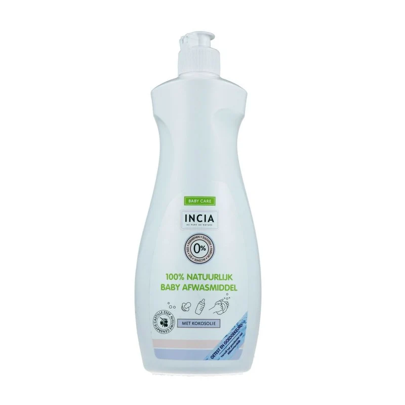 INCIA 100% Natuurlijke Baby Afwasmiddel Vloeibaar 500 ml