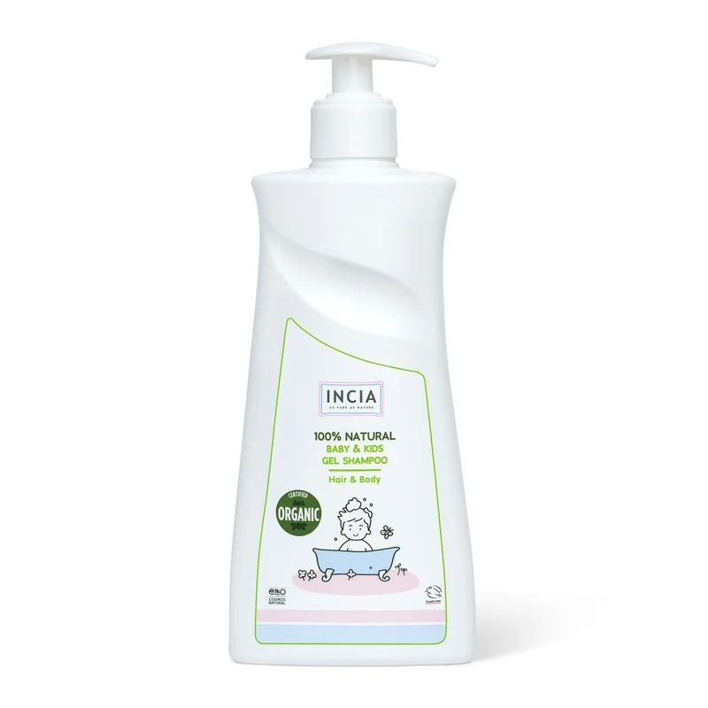 INCIA 100% Natuurlijke Kinder Shampoo Hair & Body 350 ml