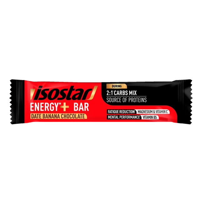 Isostar Long Energy +3H Bar Banana Chocolate 32 gram