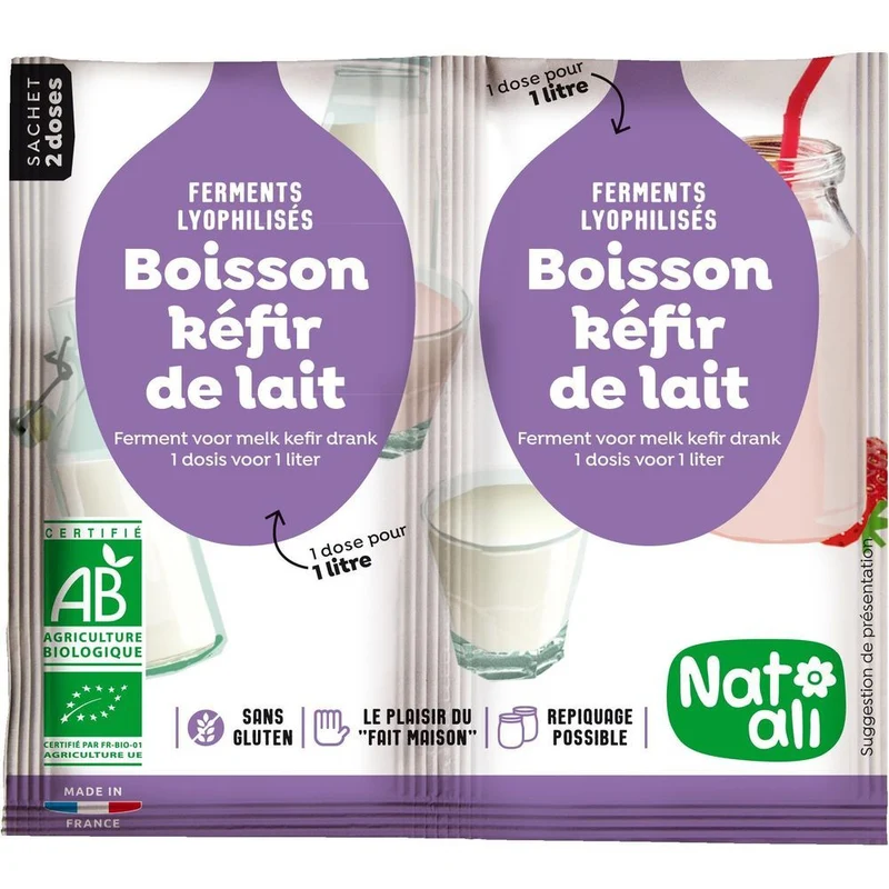 Nat-Ali Fermenten Kefir Melk 12 gram