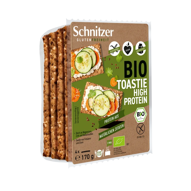 Schnitzer Toastie High Protein Bio 170 gram