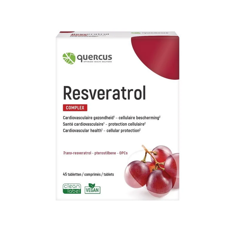 Quercus Resveratrol 45 tabletten