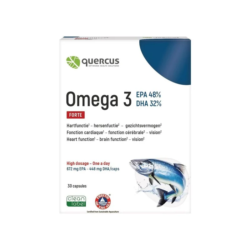 Quercus Omega 3 Forte EPA & DHA 30 capsules