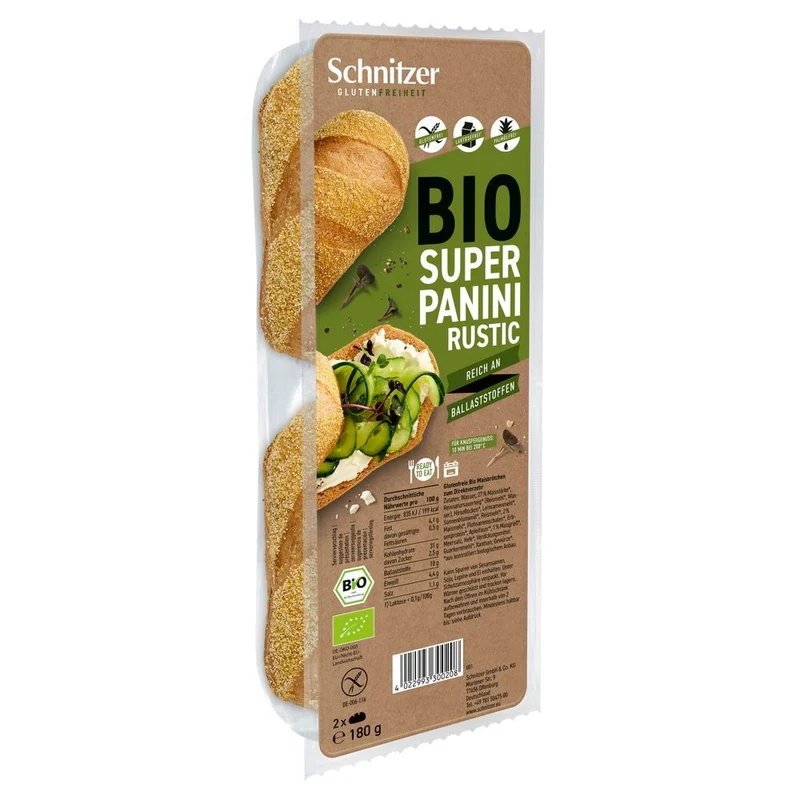 Schnitzer Super Panini Rustic Bio 180 gram