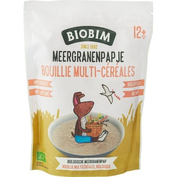 Biobim Meergranenpapje 12+ Bio 200 gram