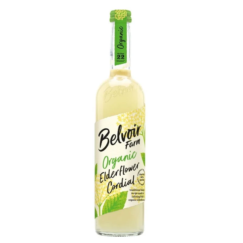 Belvoir Fruit Farms Vlierbloesem Siroop Biologisch 500 ml