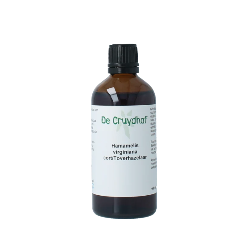 Cruydhof Hamamelis virginiana cort / toverhazelaar tinctuur 100 ml