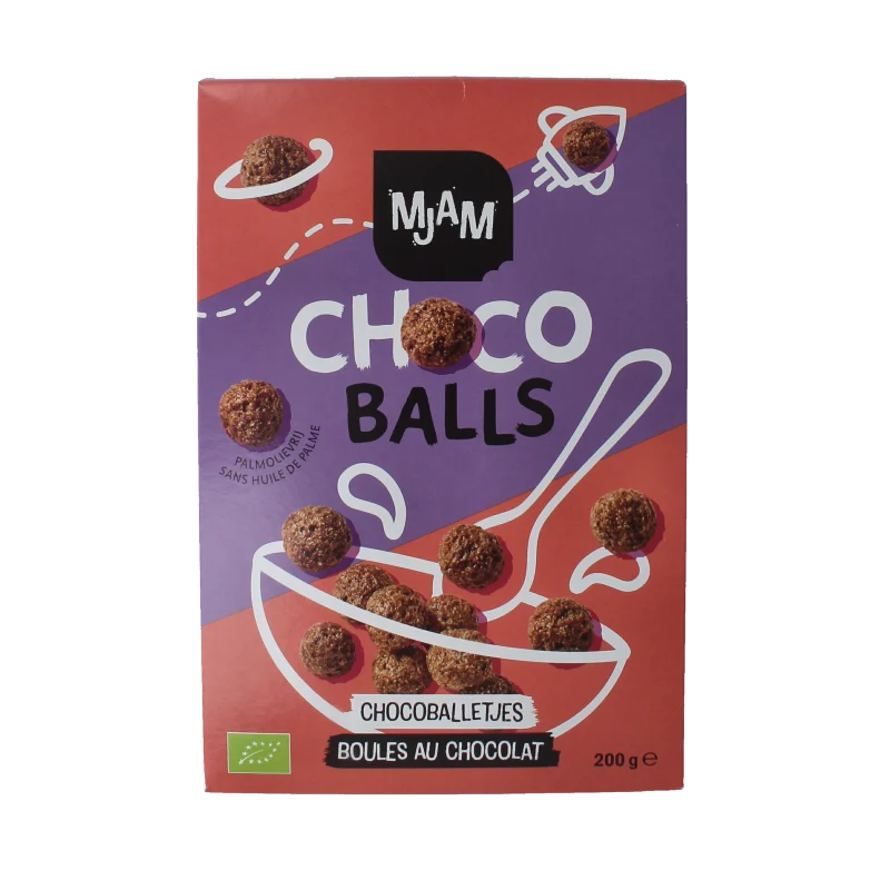 Mjam Choco balls bio 200 gram