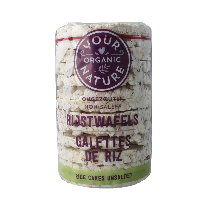 Your Organic Nature Rijstwafels ongezouten bio 100 gram