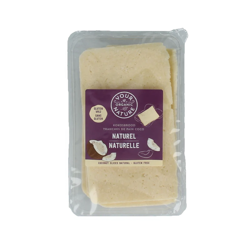 Your Organic Nature Kokosbrood naturel bio 225 gram